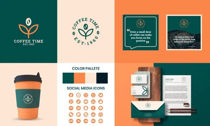 Sản xuất Bộ nhận diện Thương hiệu (Brand Identity)