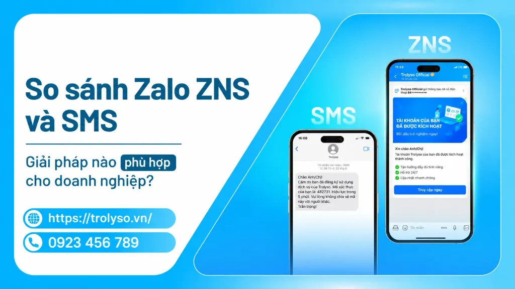 Khởi tạo & Tích hợp Zalo ZNS/SMS Brandname